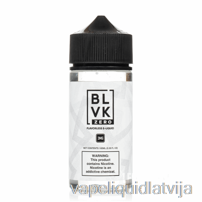 Bez Garšas - Blvk - 100ml 0mg Vape šķidrums